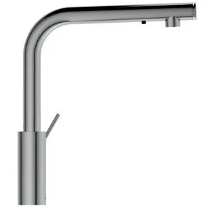 Ideal Standard Küchenarmatur Gusto iMX Ausld.232mm L-Auslauf mit Seife Chrom – Bild 2