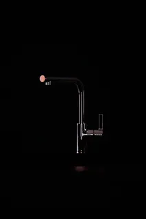 Ideal Standard Küchenarmatur Gusto iMX Ausld.232mm L-Auslauf mit Seife Chrom – Bild 5