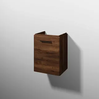 sanibel 5001 Waschtisch-Unterbau KF20050L Griff Tür links 432x575x345mm Eiche-Tabak