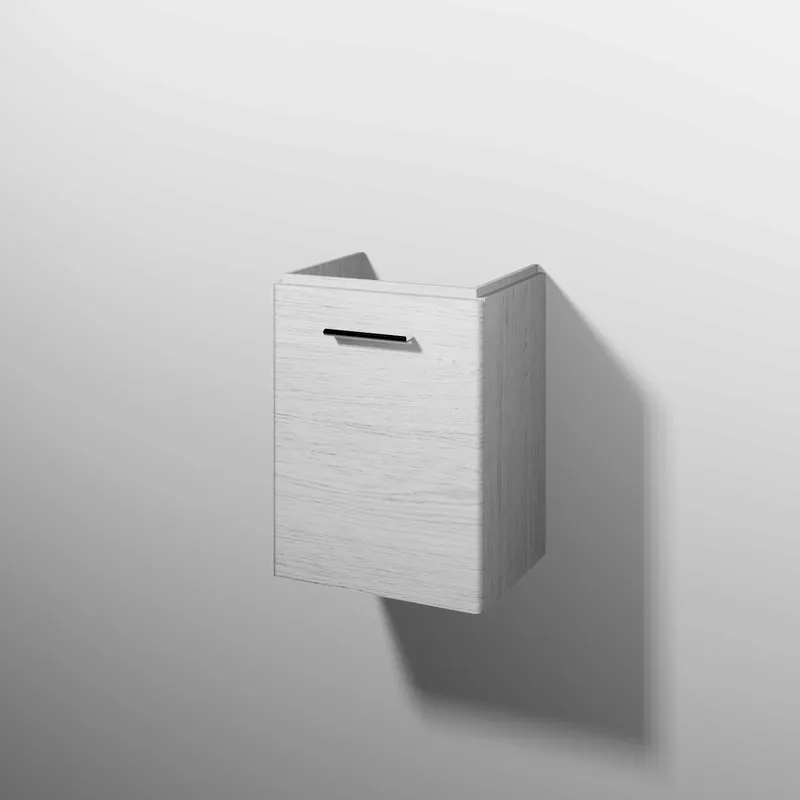 sanibel 5001 Waschtisch-Unterbau KF20055R Griff Tür rechts 432x575x345mm Linde-Hell