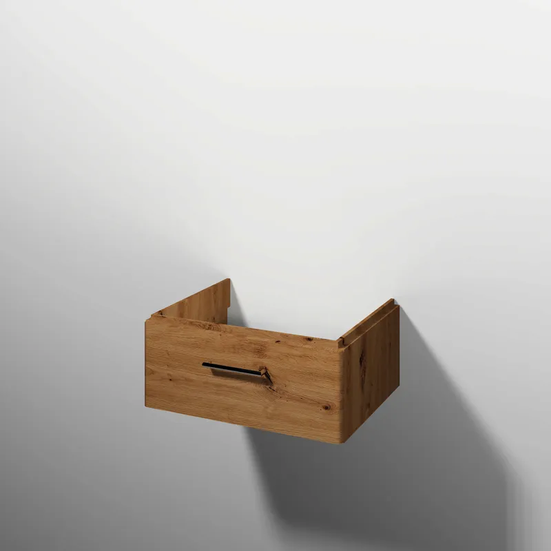 sanibel 5001 Waschtisch-Unterbau KF21185 Griff 1 Auszug 575x375x455mm Eiche-Natural