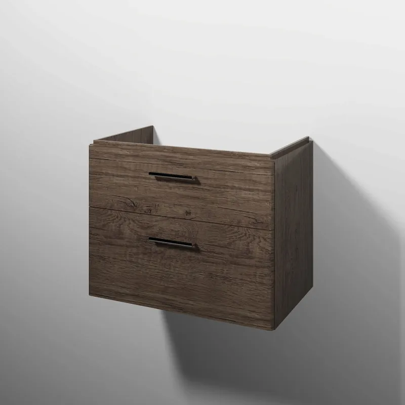 sanibel 5001 Waschtisch-Unterbau KF20437 Griff 2 Auszüge 730x575x455mm Eiche-Nebraska