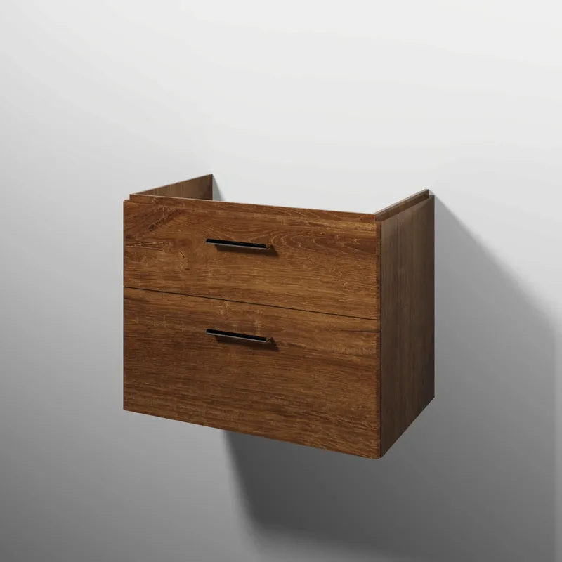sanibel 5001 Waschtisch-Unterbau KF20459 Griff 2 Auszüge 730x575x455mm Eiche-Kansas