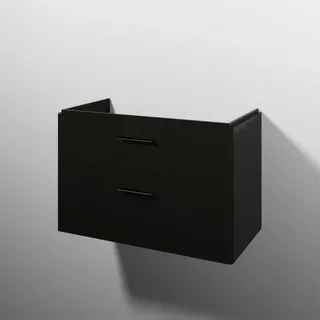 sanibel 5001 Waschtisch-Unterbau KF20679 Griff 2 Auszüge 870x575x455mm Anthrazit-Glanz