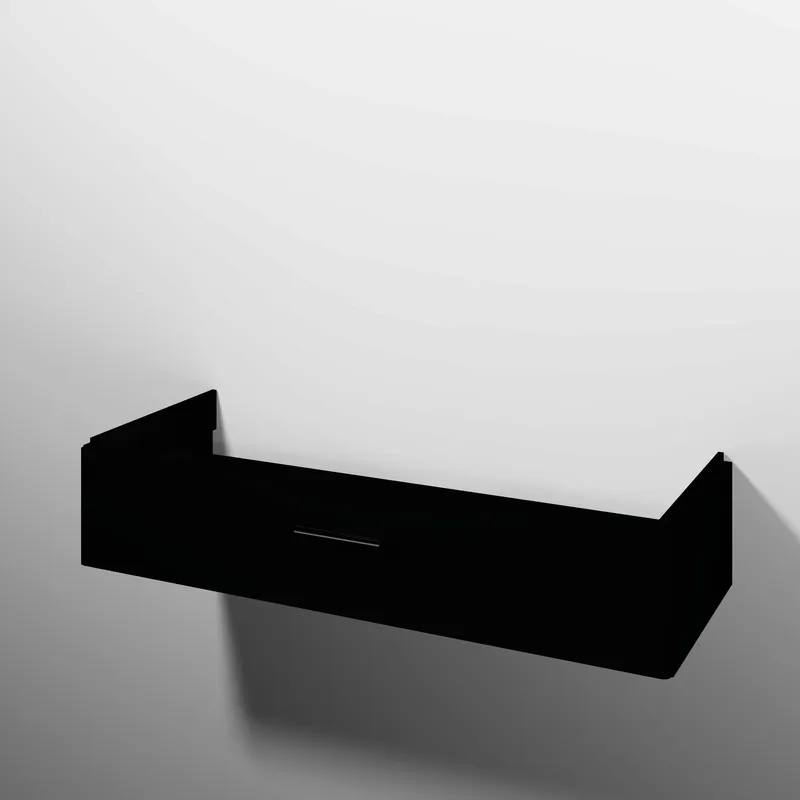 sanibel 5001 Waschtisch-Unterbau KF21708 Griff 1 Auszug 1170x375x455mm Schwarz-Matt