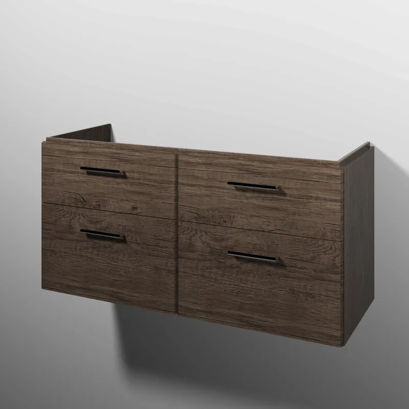 sanibel 5001 Waschtisch-Unterbau KF21837 Griff 4 Auszüge 1170x575x455mm Eiche-Nebraska