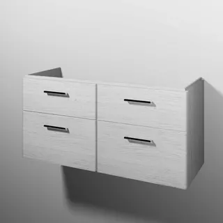 sanibel 5001 Waschtisch-Unterbau KF21855 Griff 4 Auszüge 1170x575x455mm Linde-Hell