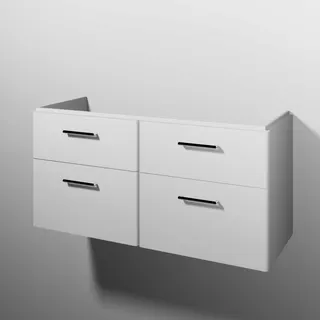sanibel 5001 DWT-Unterbau KF22001 Griff 4 Auszüge 1170x575x455mm Weiß-Matt/Soft – Bild 1