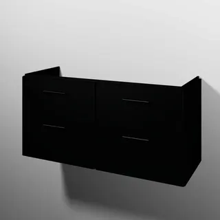 sanibel 5001 DWT-Unterbau KF22008 Griff 4 Auszüge 1170x575x455mm Schwarz-Matt