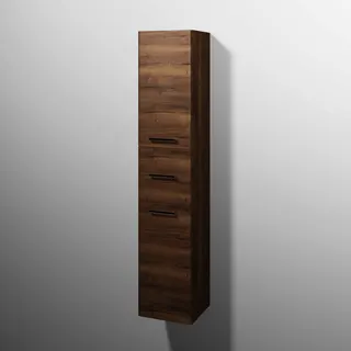 sanibel 5001 Hochschrank KF13050L Griff 2T/1AZ links 350x1743x340mm Eiche-Tabak