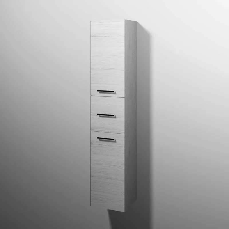sanibel 5001 Hochschrank KF13055L Griff 2T/1AZ links 350x1743x340mm Linde-Hell