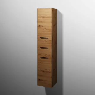 sanibel 5001 Hochschrank KF13085R Griff 2T/1AZ rechts 350x1743x340mm Eiche-Natural