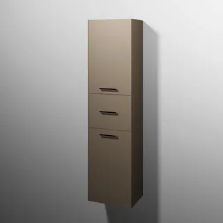 sanibel 5001 Hochschrank KF13567R Griff 2T/1AZ rechts 450x1743x340mm Sandgrau-Matt – Bild 1