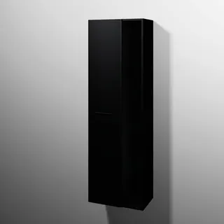 sanibel 5001 Stauraumschr. KF12008 Griff drehbar 1T 550x1743x340mm Schwarz-Matt
