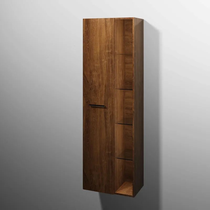 sanibel 5001 Stauraumschr. KF12059 Griff drehbar 1T 550x1743x340mm Eiche-Kansas