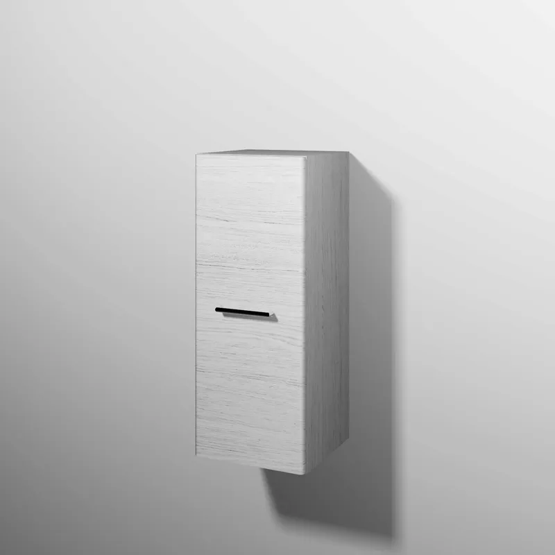 sanibel 5001 Mittelschrank KF11055 Griff drehbar 1 Tür 350x872x340mm Linde-Hell