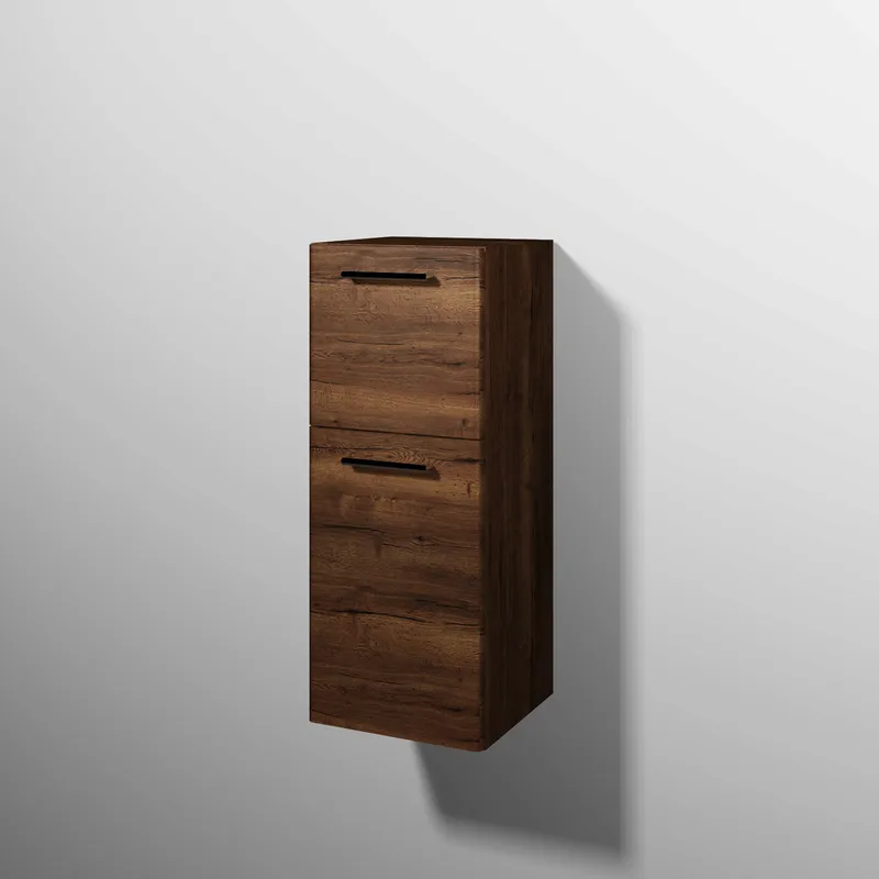 sanibel 5001 Mittelschr. KF12650L Griff 1T/1AZ links 350x872x340mm Eiche-Tabak