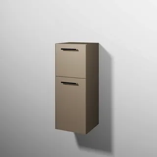 sanibel 5001 Mittelschr. KF12667R Griff 1T/1AZ rechts 350x872x340mm Sandgrau-Matt