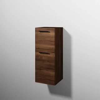 sanibel 5001 Mittelschr. KF12650R Griff 1T/1AZ rechts 350x872x340mm Eiche-Tabak – Bild 1