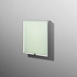 sanibel 5001 Spiegelschrank AB03143 LED Alu 1 Tür rechts 600x750x168mm Weiß-Soft