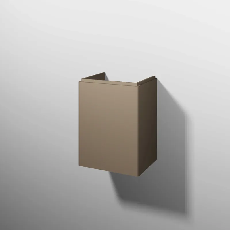 sanibel 5001 Waschtisch-Unterbau KF50067L Push Tür links 432x575x345mm Sandgrau-Matt