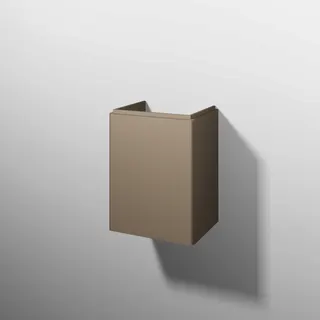 sanibel 5001 Waschtisch-Unterbau KF50067L Push Tür links 432x575x345mm Sandgrau-Matt