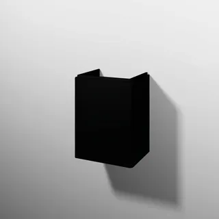 sanibel 5001 Waschtisch-Unterbau KF50008L Push Tür links 432x575x345mm Schwarz-Matt