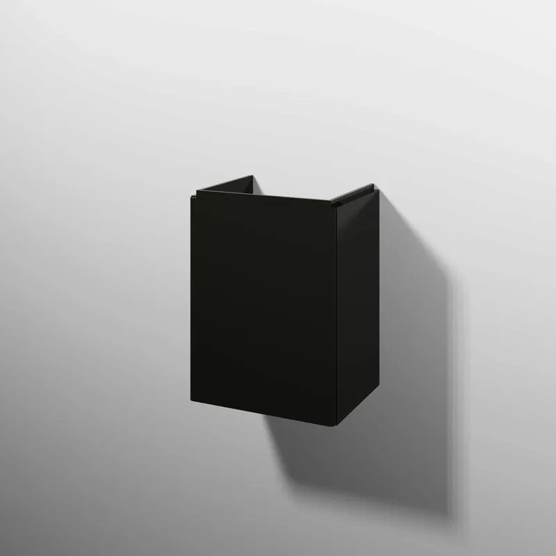 sanibel 5001 Waschtisch-Unterbau KF50079L Push Tür links 432x575x345mm Anthrazit-Glanz