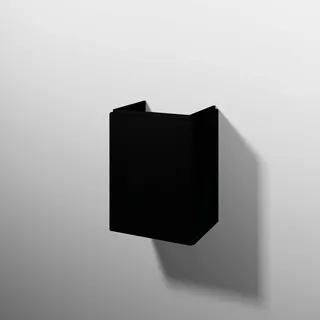 sanibel 5001 Waschtisch-Unterbau KF50008R Push Tür rechts 432x575x345mm Schwarz-Matt