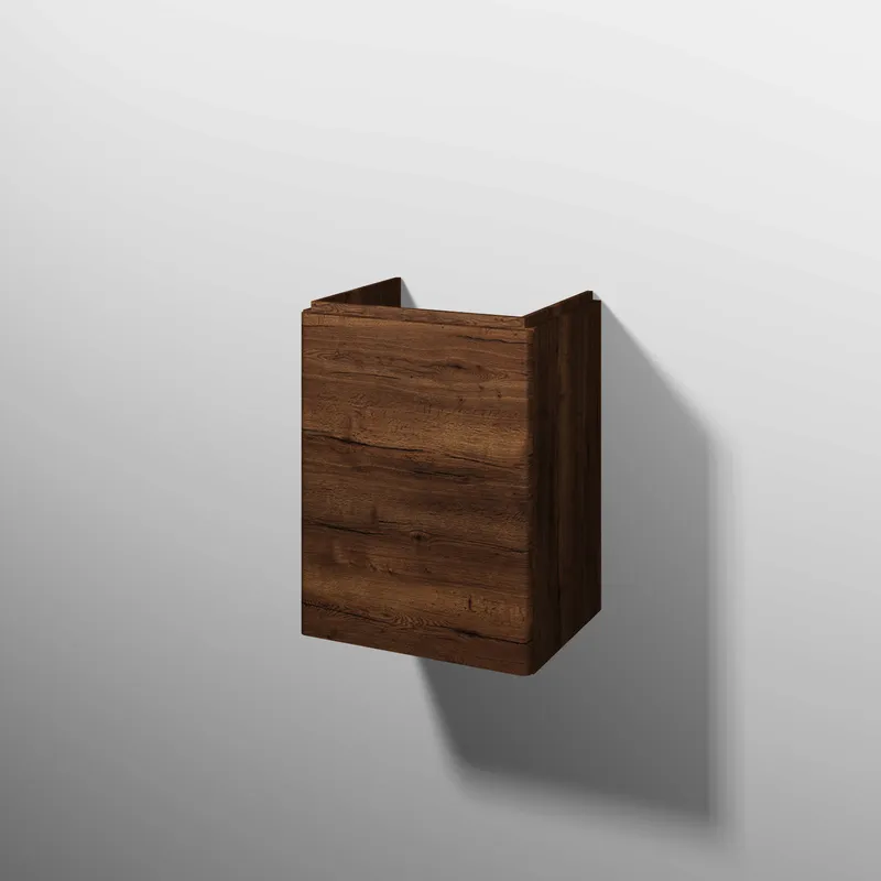 sanibel 5001 Waschtisch-Unterbau KF50050R Push Tür rechts 432x575x345mm Eiche-Tabak
