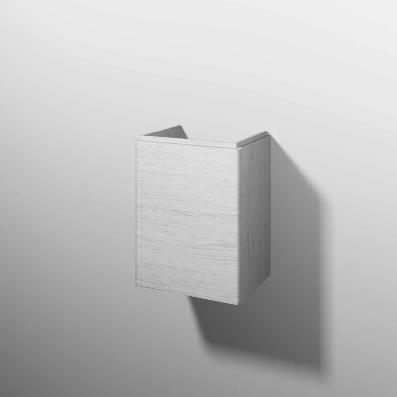 sanibel 5001 Waschtisch-Unterbau KF50055R Push Tür rechts 432x575x345mm Linde-Hell