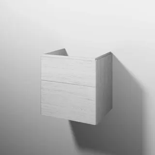 sanibel 5001 Waschtisch-Unterbau KF50255 Push 2 Auszüge 575x575x455mm Linde-Hell