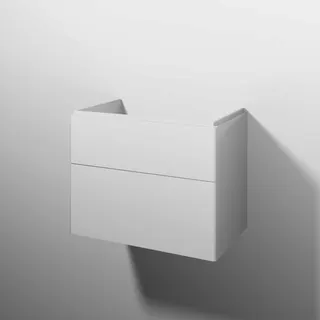 sanibel 5001 Waschtisch-Unterbau KF50478 Push 2 Auszüge 730x575x455mm Weiß-Glanz – Bild 1