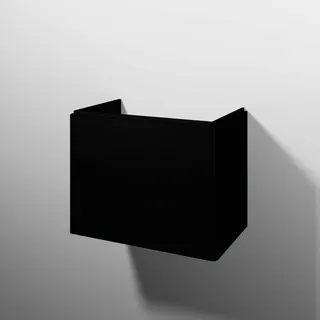 sanibel 5001 Waschtisch-Unterbau KF50408 Push 2 Auszüge 730x575x455mm Schwarz-Matt