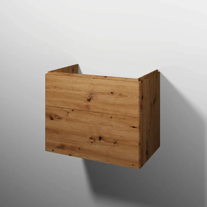sanibel 5001 Waschtisch-Unterbau KF50485 Push 2 Auszüge 730x575x455mm Eiche-Natural