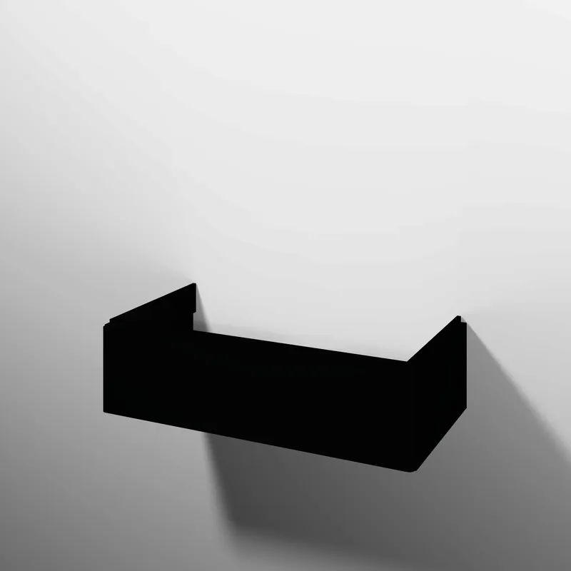 sanibel 5001 Waschtisch-Unterbau KF51508 Push 1 Auszug 870x375x455mm Schwarz-Matt