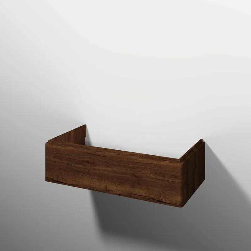 sanibel 5001 Waschtisch-Unterbau KF51550 Push 1 Auszug 870x375x455mm Eiche-Tabak