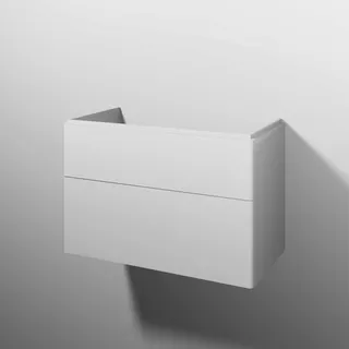 sanibel 5001 Waschtisch-Unterbau KF50678 Push 2 Auszüge 870x575x455mm Weiß-Glanz – Bild 1