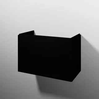 sanibel 5001 Waschtisch-Unterbau KF50608 Push 2 Auszüge 870x575x455mm Schwarz-Matt