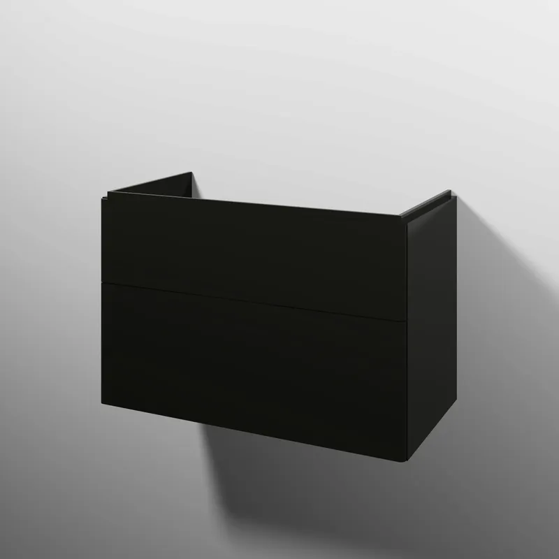 sanibel 5001 Waschtisch-Unterbau KF50679 Push 2 Auszüge 870x575x455mm Anthrazit-Glanz