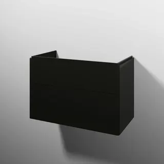 sanibel 5001 Waschtisch-Unterbau KF50679 Push 2 Auszüge 870x575x455mm Anthrazit-Glanz – Bild 1