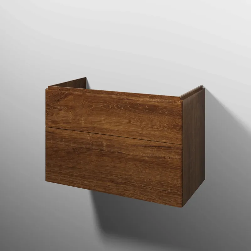 sanibel 5001 Waschtisch-Unterbau KF50659 Push 2 Auszüge 870x575x455mm Eiche-Kansas