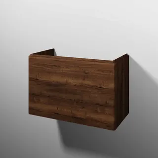 sanibel 5001 Waschtisch-Unterbau KF50650 Push 2 Auszüge 870x575x455mm Eiche-Tabak