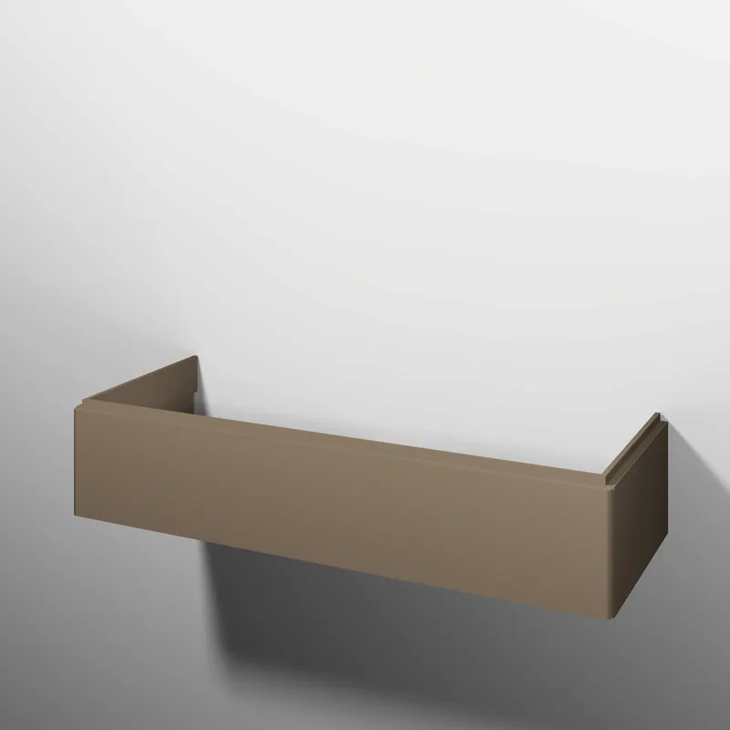 sanibel 5001 Waschtisch-Unterbau KF51767 Push 1 Auszug 1170x375x455mm Sandgrau-Matt