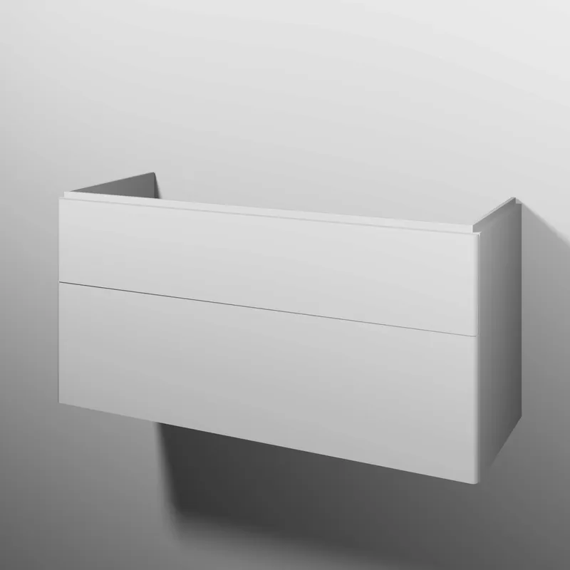 sanibel 5001 Waschtisch-Unterbau KF50801 Push 2 Auszüge 1170x575x455mm Weiß-Matt/Soft