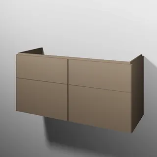 sanibel 5001 Waschtisch-Unterbau KF51867 Push 4 Auszüge 1170x575x455mm Sandgrau-Matt – Bild 1