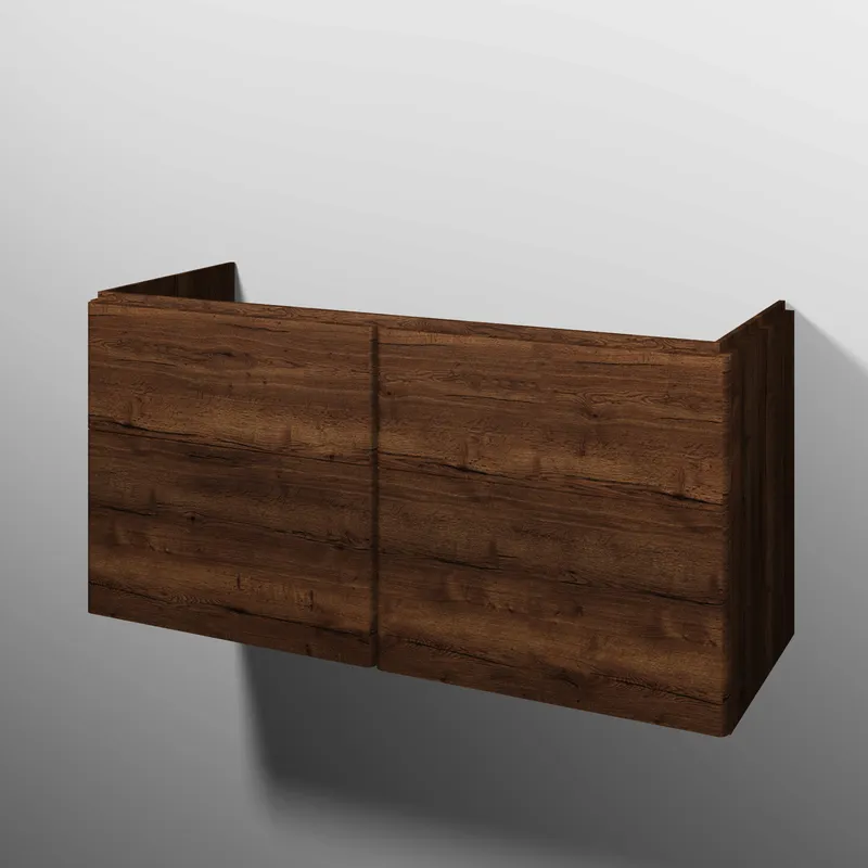 sanibel 5001 Waschtisch-Unterbau KF51850 Push 4 Auszüge 1170x575x455mm Eiche-Tabak
