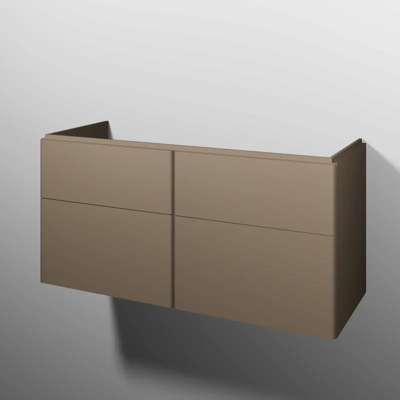 sanibel 5001 DWT-Unterbau KF52067 Push 4 Auszüge 1170x575x455mm Sandgrau-Matt