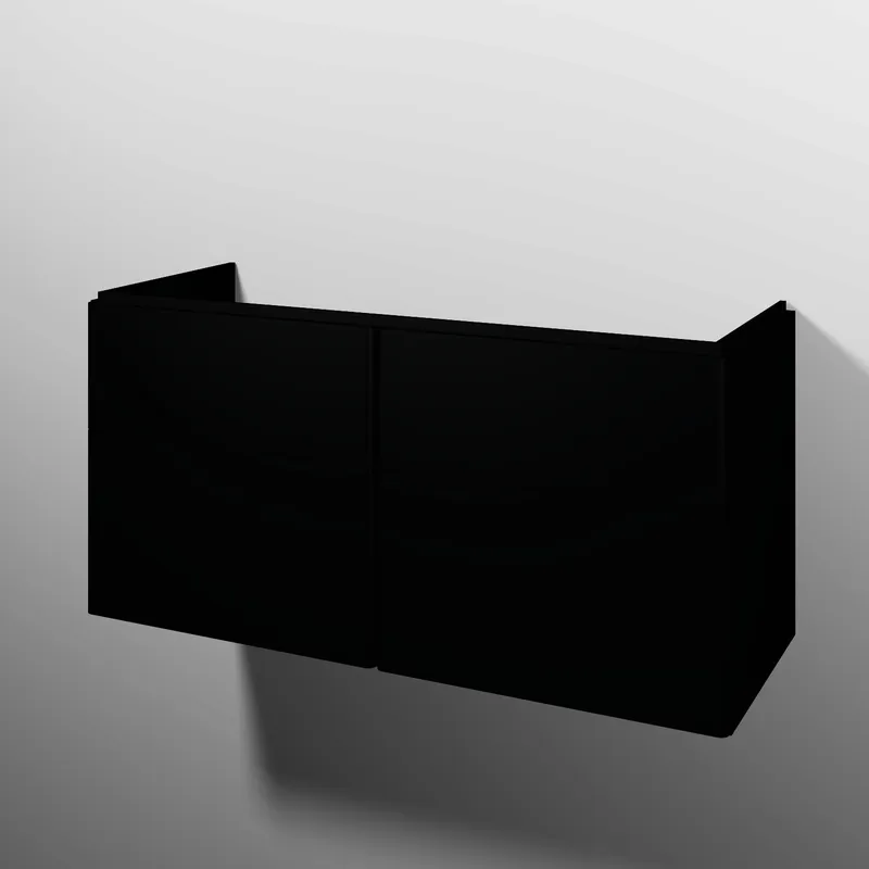 sanibel 5001 DWT-Unterbau KF52008 Push 4 Auszüge 1170x575x455mm Schwarz-Matt