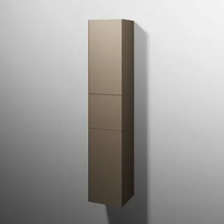 sanibel 5001 Hochschrank KF43067L Push 2T/1AZ links 350x1743x340mm Sandgrau-Matt – Bild 1